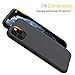 Miracase Liquid Silicone Case Compatible with iPhone 11 Pro Max 6.5 inch(2019), Gel Rubber Full Body Protection Shockproof Cover Case Drop Protection Case (Black)