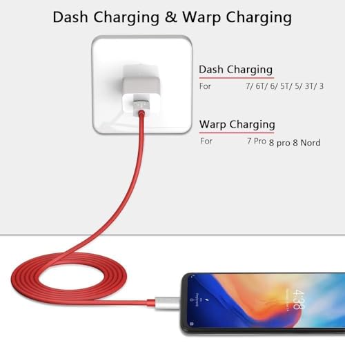 Image of 100W Super Vooc Fast Charging Adapter with Type C Cable Compatible with OnePlus 11R, OnePlus 11, Nord CE 4 5G & Other Supervooc Devices, White