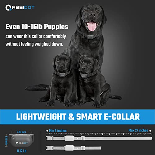 ABBIDOT Dog Training Collar with Remote-Rechargeable Shock Collar for Small Large Dogs,3000Ft Control e Collar for Dogs… - Image 6