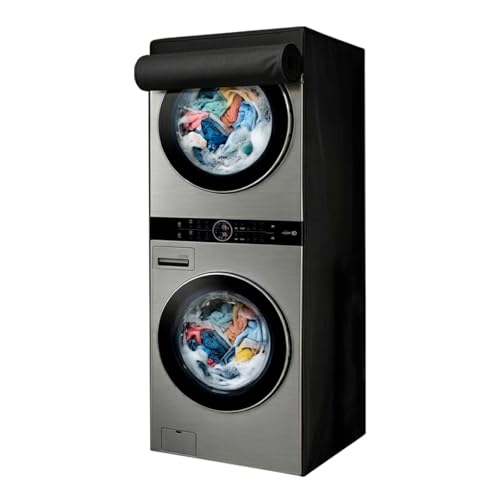 Reviews de centros de lavado, lavadora y secadora mabe comprados en linea. 40 GILA Funda Para Torre de Lavado (Protector Impermeable Color Negro Basics By GILA)