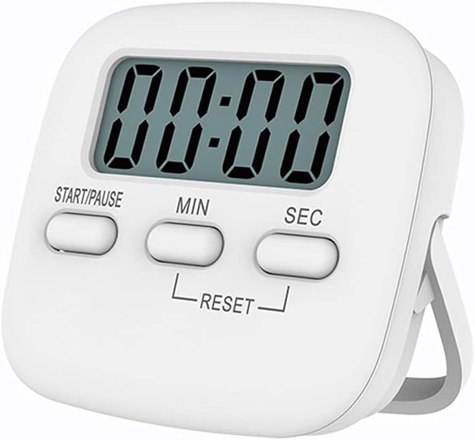 Baldr Large Magnetic LCD Digital Kitchen Countdown Timer Stopwatch Alarm with Stand Kitchen Timer Practical Cooking Alarm Clock