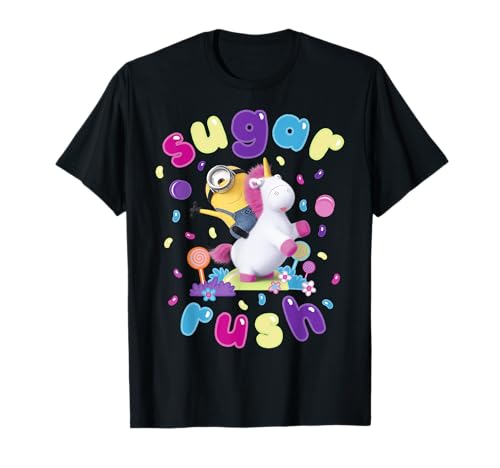 Despicable Me Sugar Rush Minion On Unicorn T-Shirt Despicable Me Sugar Rush Minion On Unicorn T-Shirt