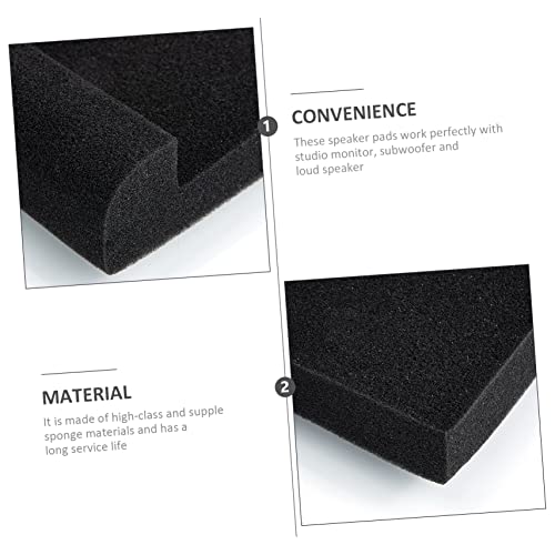Sosoport 2Pcs Almohadillas Aislantes para Altavoces de Alta Densidad, Cojines Acústicos para Reducción de Ruido y Amortiguación de Vibraciones miniatura 7