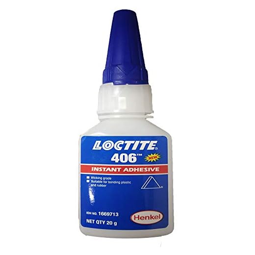 LOCTITE 406 Super lim – omedelbart självhäftande – 20 g – plast och gummi av Loctite