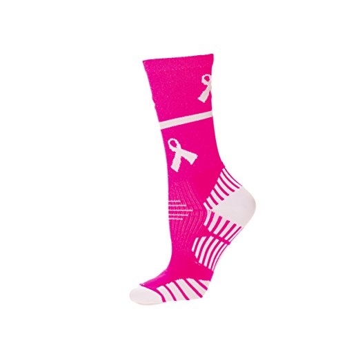 Performance Breast Cancer Awareness Crew Socks