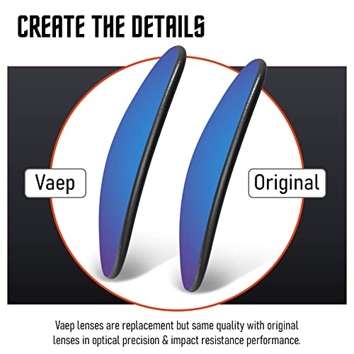 Vaep Polycarbonate Replacement Lenses for Oakley Garage Rock OO9175 Sunglasses - Enhanced POLARIZED4