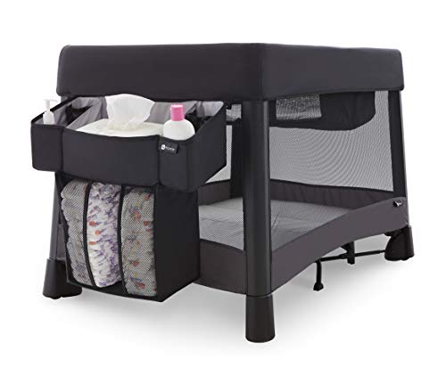 4moms breeze Playard Diapers and Baby Wipes Storage Caddy | For Baby and Infant Items | from The Makers of The mamaRoo