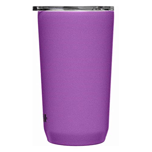 Image of CamelBak Horizon 16 oz Tumbler - Insulated Stainless Steel - Tri-Mode Lid- Magenta