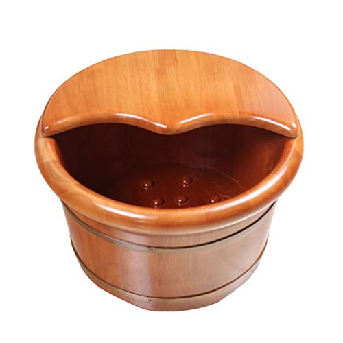 Masajeador Spa de Pies Barril de Madera para Remojar