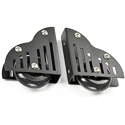 Biblioteca de herrajes para escaleras corredizas con Ruedas - Accesorios de herrajes para Puertas corredizas de Granero, Kit de rieles para escaleras corredizas de Biblioteca, herr