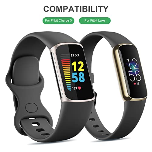 Mugust Cargador para Fitbit Charge 5 / Fitbit Luxe,Cable de Carga USB Repuesto para Reloj Inteligente Accesorios para Fitbit Charge 5/Fitbit Luxe(50cm)