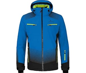 Bergson TAAVI | Herren Skijacke, wattiert, 20000 mm Wassersäule, Strong Blue [388], 52 - Herren