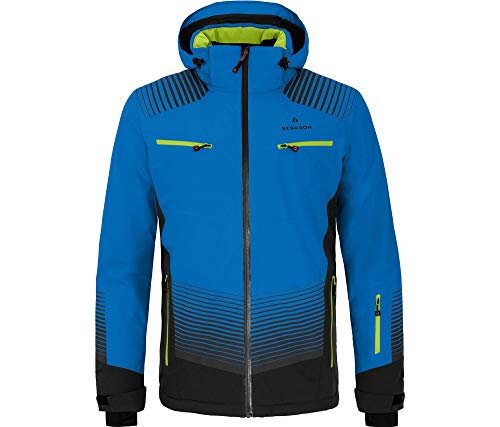 Bergson TAAVI | Herren Skijacke, wattiert, 20000 mm Wassersäule, Strong Blue [388], 52 - Herren