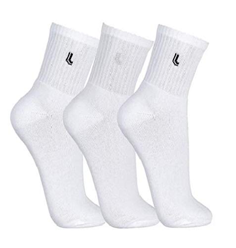 Kit c/ 9 pares Meias Lupo cano Médio (41-44, Preto/Preto/Preto)