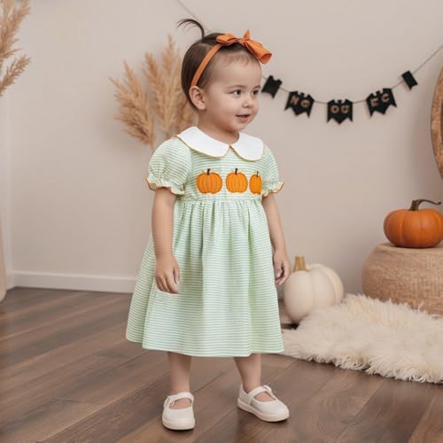 Back to School Outfits for Girls Letter Fruit Embroidery First Day