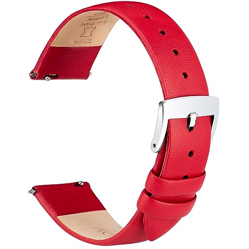 OTTOODY Top-Grain Leather Apple Watch Band — Multiple Widths, Quick Release