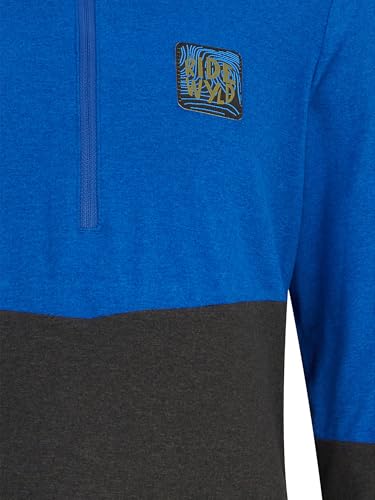 Ziener Kinder JARPS Skipullover, Skirolli, Funktions-Shirt | warm, elastisch, Recycled, Cobalt Blue, 152