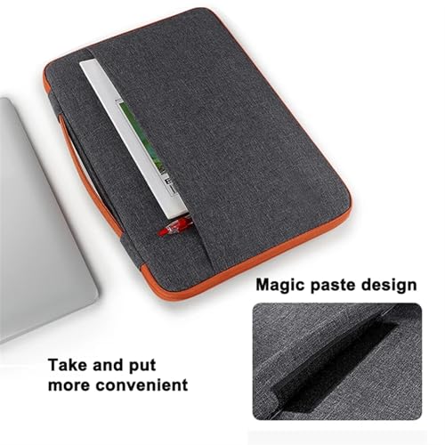 Cartera de computadora ejecutiva y bolsa de manga textil antigolpes 6