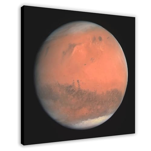 Impression sur toile Mars True Color WCYB tableau mural salon 50x50 cm