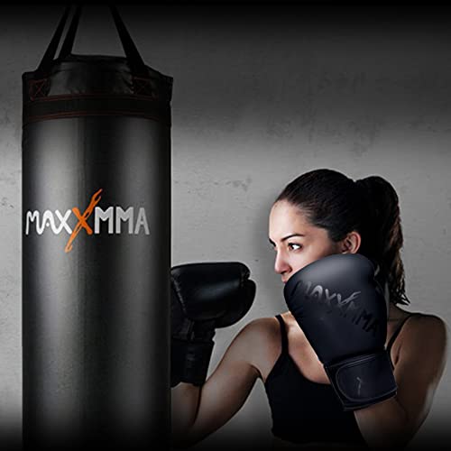 Maxxmma Pro Style Boxing Gloves For Men & Women, Training Heavy Bag Workout Gloves, Muay Thai, Sparring Kickboxing Punching Bag Work Fight Gloves #TOP4