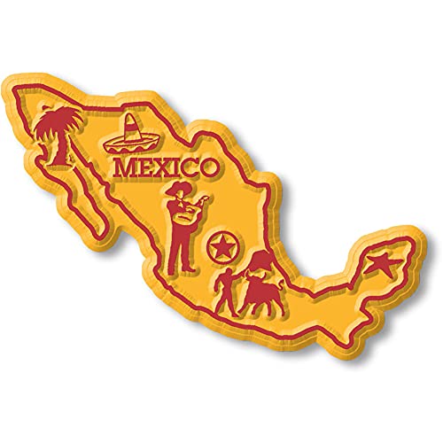 Imán Decorativo Pequeño Mapa de México