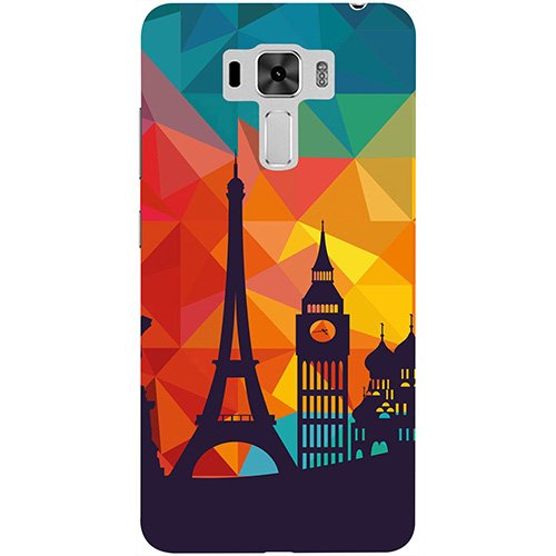 Image of Basic Case for Asus Zenfone 3 Laser ZC551KL (Plastic Multicolor)