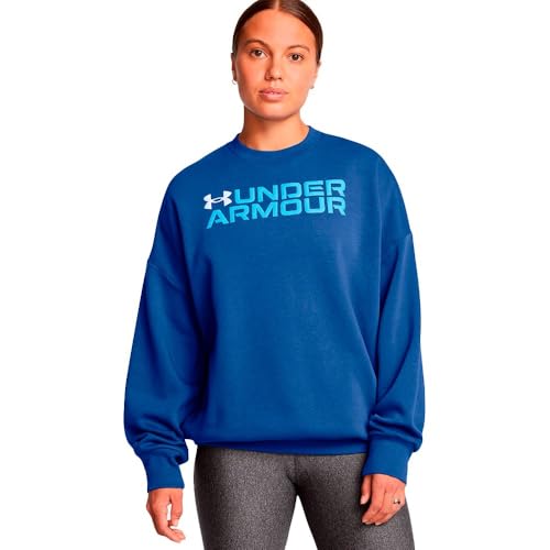 Sweatshirt Under Armour Rival Fleece Wordmark Oversized S en molleton