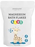 Aromasong Magnesium Flakes for Kids Bath – 3 LB Resealable Bag | Pure Dead Sea Salt Bath Flakes for Kids, Toddlers & Babies | Gentle Calming Epsom Salt Alternative | Soothing Bedtime Detox Soak