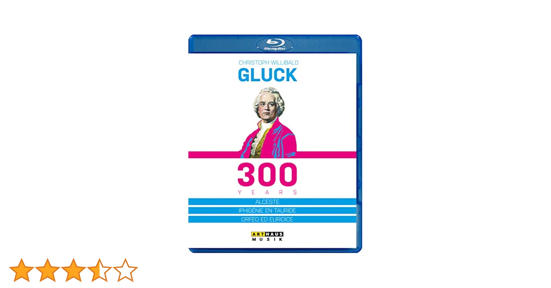 ミュージック Christoph Willibald Gluck-300 Years Amazon.co.jp: Christoph Willibald Gluck-300 Years [Blu-ray