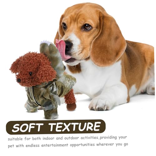 Disfraz para perro SUPVOX dinosaurio peluche talla S miniatura 3