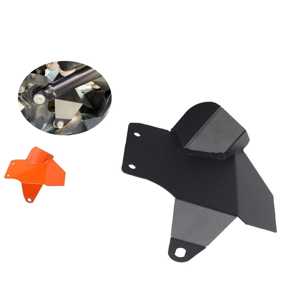 Protezione termica ammortizzatore posteriore, copertura tubo di scarico for KTM 790 Adventure RS 890 ADV(Black)