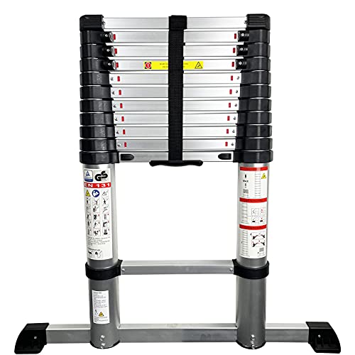 Telescopic Extension Soft Close Extension Ladder 3.6m