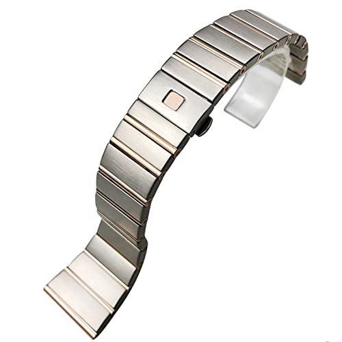 Bracelet montre acier inoxydable 316L pour Omega Constellation Double Eagle