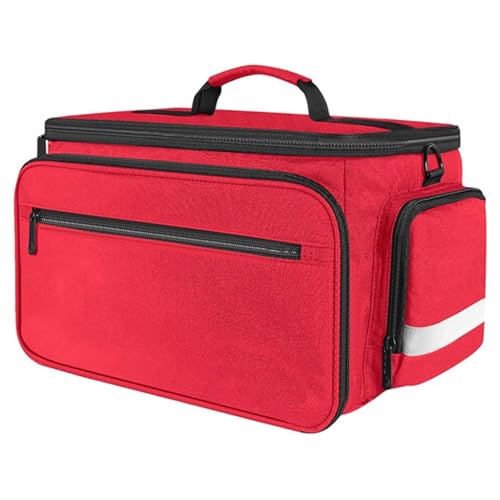 WLXW Bolsa Médica Táctica con Divisor Ajustable Correa Hombro Extraíble Bolsa Molle EDC EMT Kit Primeros Auxilios para Airsoft