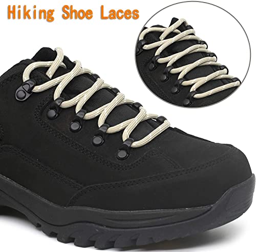 Image of (2 Pair Shoelaces for Hiking Shoes, Outdoor Walking Sneakers, Outdoor Hiking, Climbing, Basketball, Work Boot, Running, Sport Shoes
