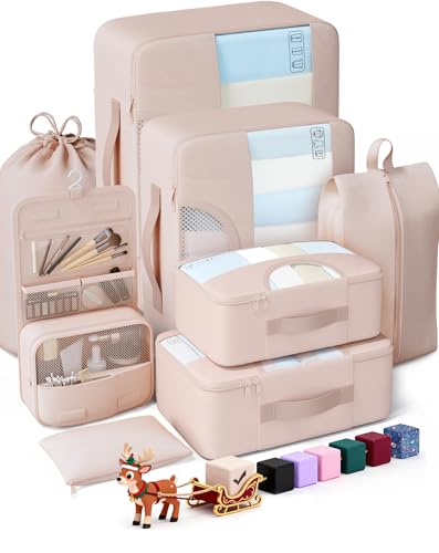 Veken 8 Set Packing Cubes for Travel, Birthday Gifts for Women Mom Her,...