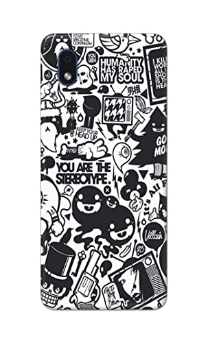 Image of Printed Hard Back Cover Case for Samsung Galaxy M01 Core | Samsung Galaxy A01 Core Back Cover (Mixed Cartoon) -1302