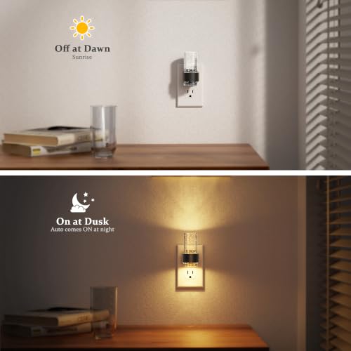 Image of JandCase Night Lights Plug into Wall, Mini Night Light with 3 Colors