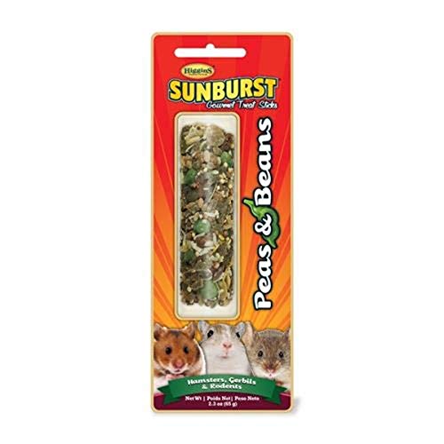 Higgins Sunburst Gourmet Treat Stick, 2.5 Ounces, Peas and Beans ...
