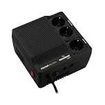 Tecnoware Power Systems Stabilizzatore di Tensione 1000VA per modem, router, PC e piccoli dispositivi elettronici, protegge da sbalzi di corrente, non è un UPS, pronto all’uso