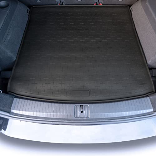 Travall Liner Tapis en Caoutchouc Compatible avec Volkswagen Touran (2015 et Ultérieur) TBM1133 - Tapis de Coffre en Caoutchouc sur Measure