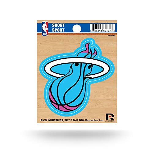 Miami Heat Miami Vice Short Sport Die Cut Decal Sticker 3x3 Inches Miami Heat Miami Vice Short Sport Die Cut Decal Sticker 3x3 Inches