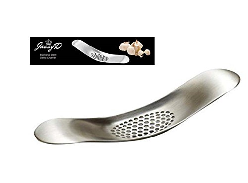 JazzyD TM 11 Stainless Steel Garlic Rocker Crusher Mincer Grinder Made Eazy, M