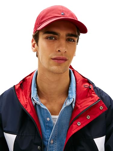 Image of Tommy Hilfiger Men's Cotton 85 Logo Adjustable Baseball Cap
