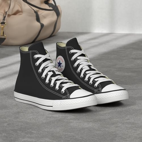 Converse All Star High Top - Men's (M9160, White/Black/Black)2