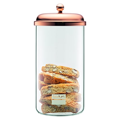 Bodum 11714-18 Chambord Classic Storage Jar, 68 oz, Copper