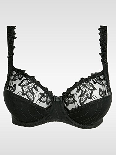 Primadonna Deauville Side Support Bra, 34G, Black #TOP3