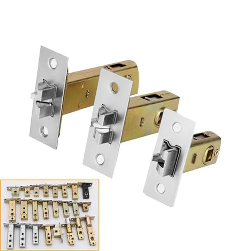 Serrure à pêne dormant monocylindre de 70mm pour porte de salle de bain