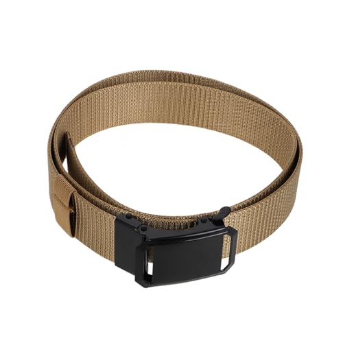 VICASKY Adjustable Belt for Men Breathable Casual Ratchet Belt Buckle for Jeans Students Outdoor Activities