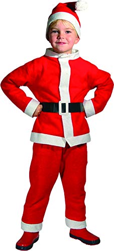 CIAO- Costume Babbo Natale Bambino,Taglia Unica, Unisex Adulto, 25016, Rouge Cover